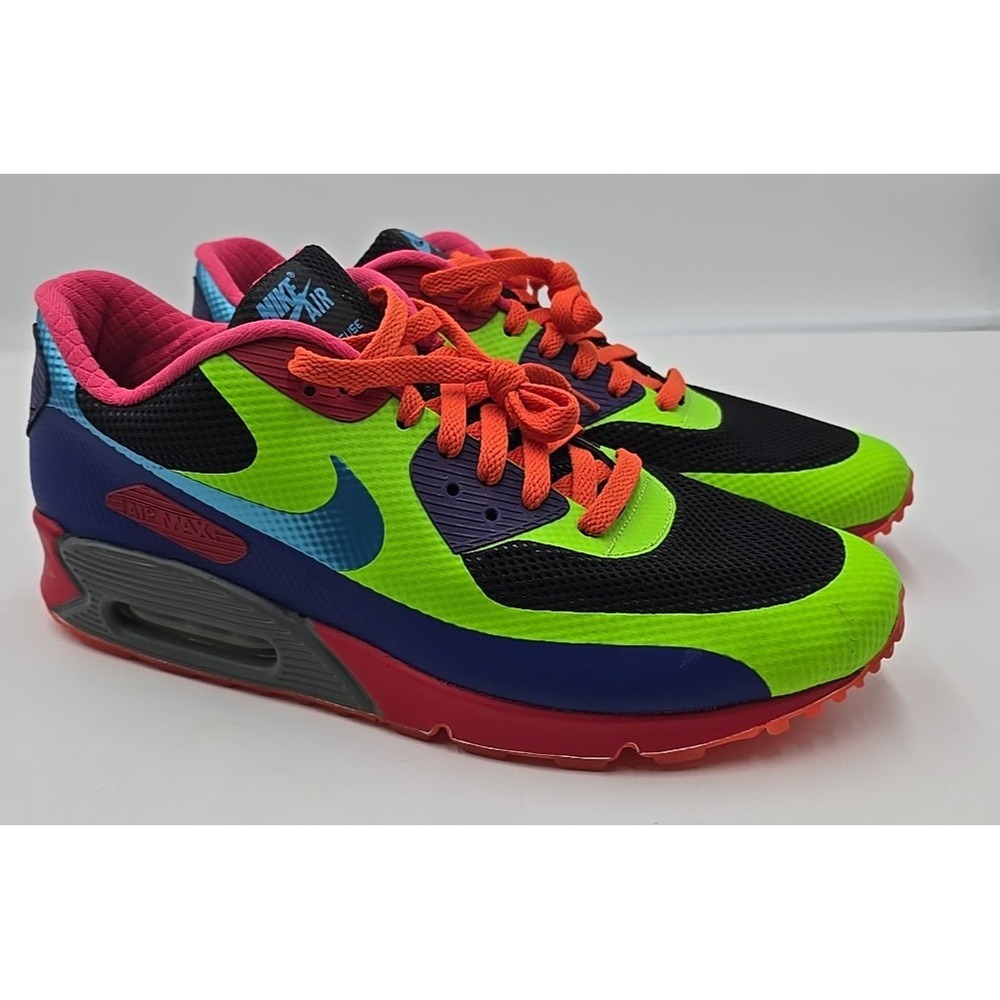 Nike Air Max 90's Nike ID Hyperfuse Crazy Multi Color Retro Chunky Men's 11 NEW